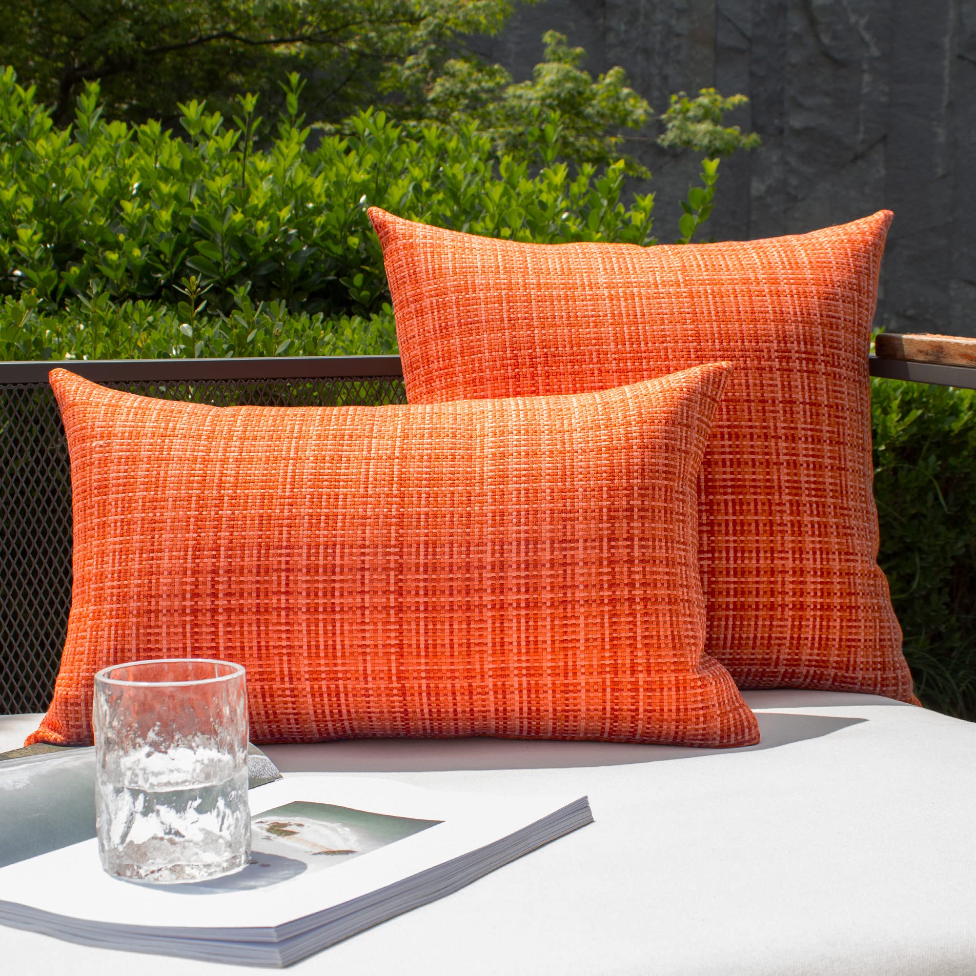 Throw Pillow Covers Stripe Square - From Where - 