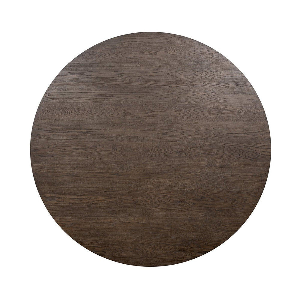 Tiber Solid Wood Round Dining Table - From Where Finds - 