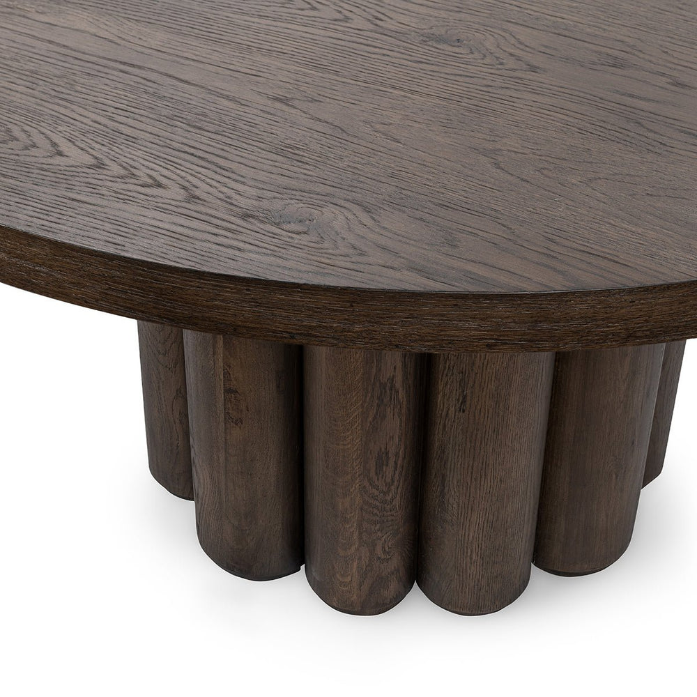 Tiber Solid Wood Round Dining Table - From Where Finds - 