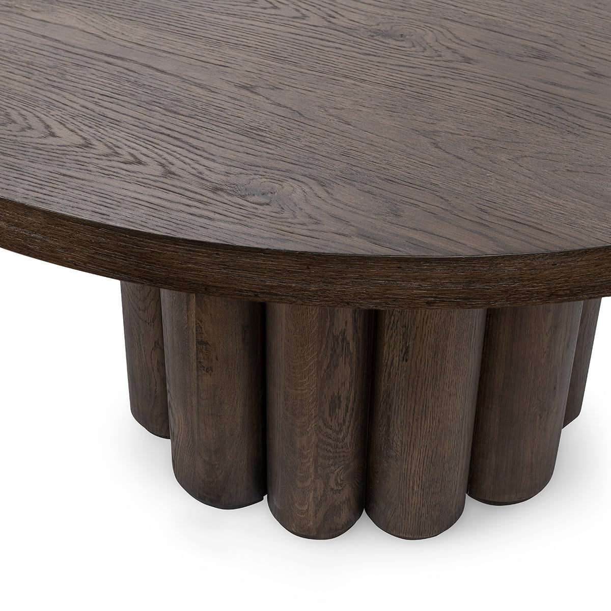 Tiber Solid Wood Round Dining Table - From Where Finds - 