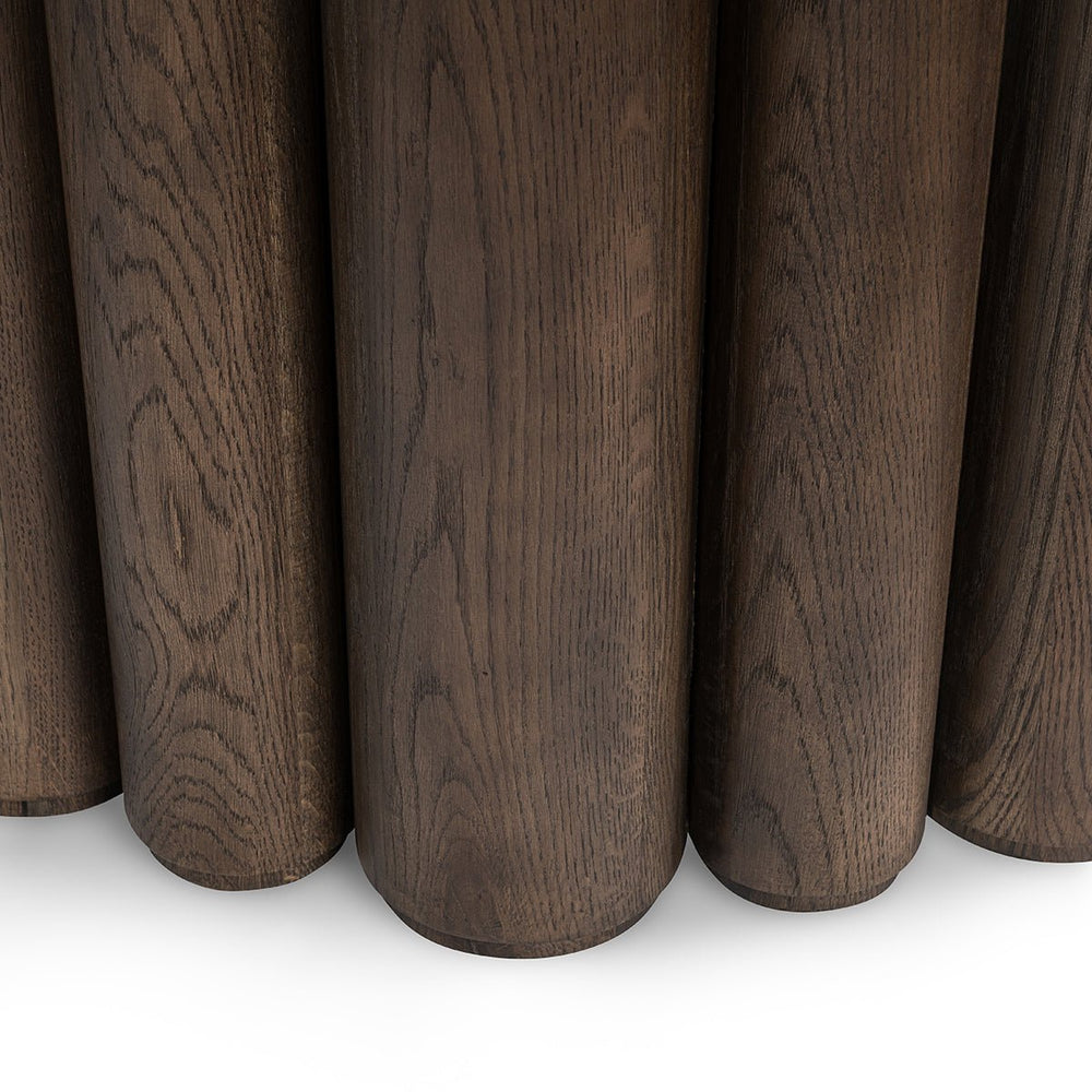 Tiber Solid Wood Round Dining Table - From Where Finds - 
