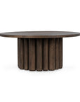 Tiber Solid Wood Round Dining Table - From Where Finds - 