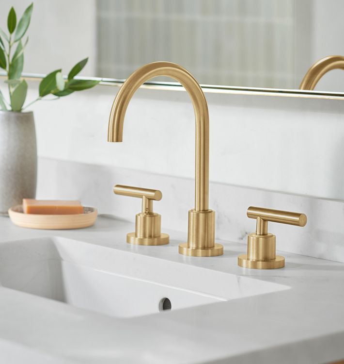 Tiburon Widespread Bathroom Faucet - From Where - 
