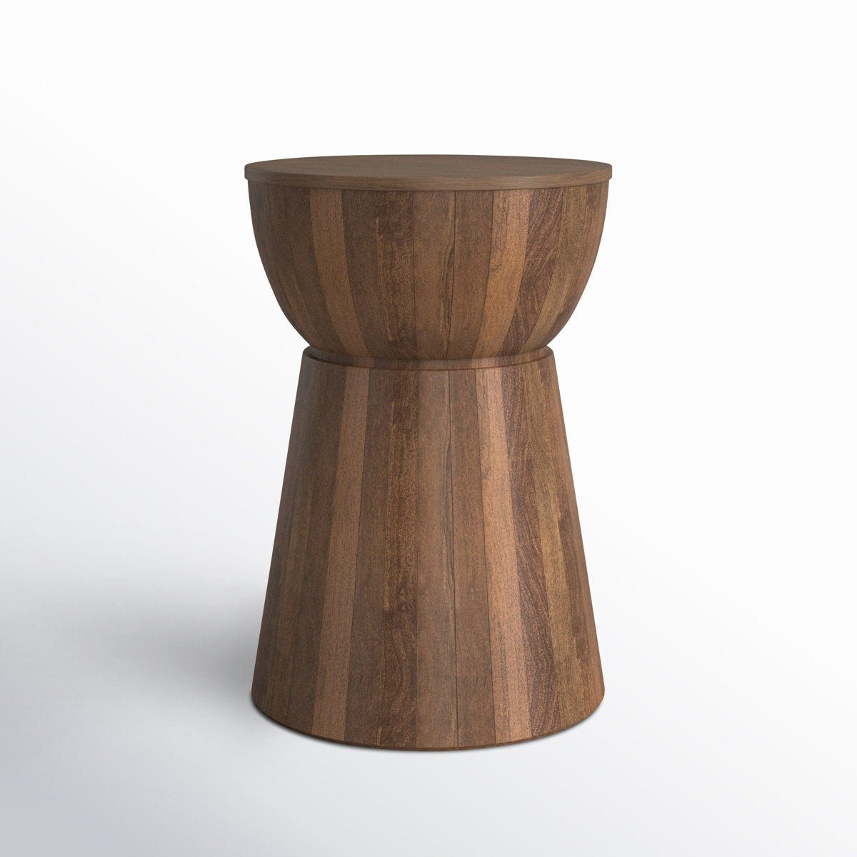 Tifton Round Drum End Table - From Where - 