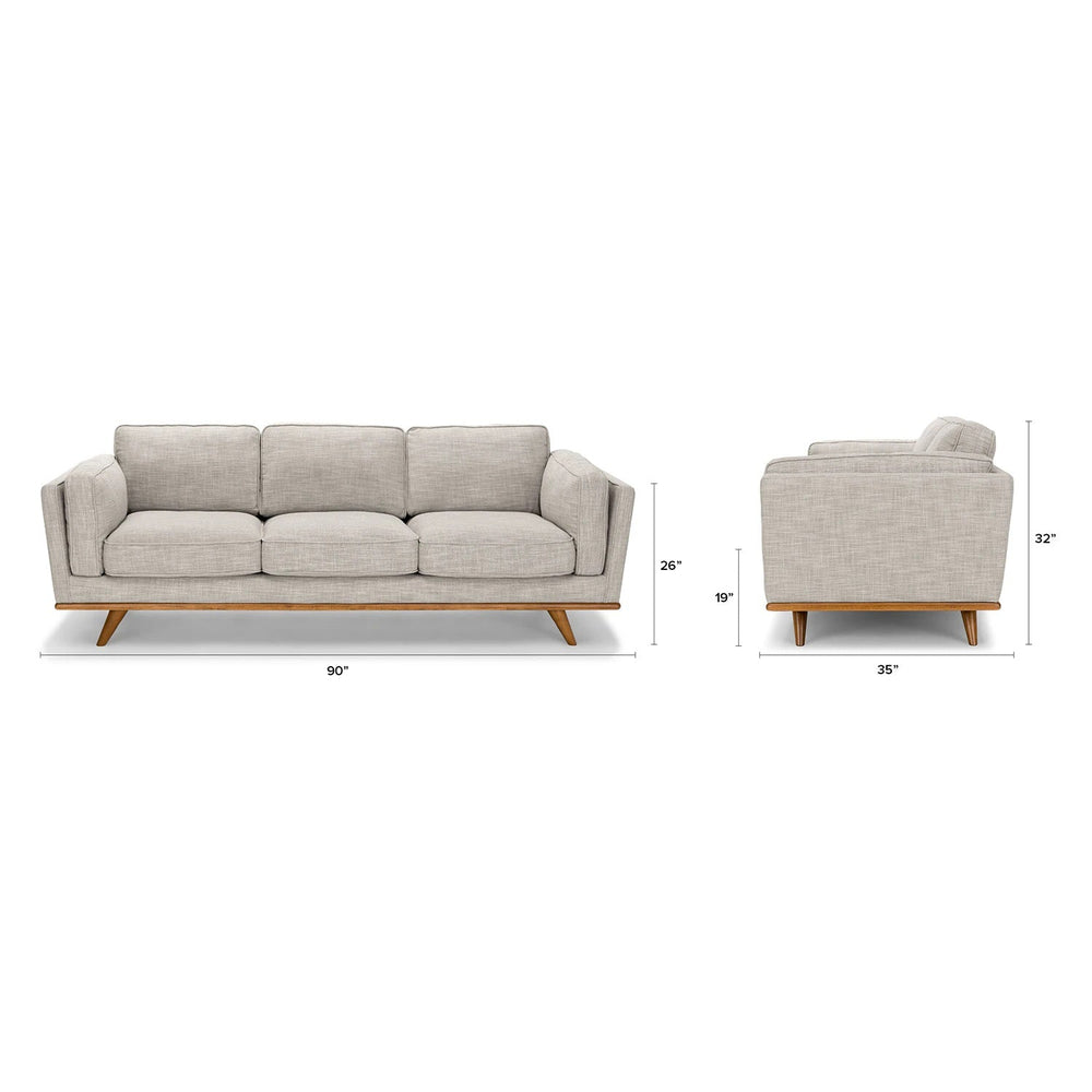 Timber 90" Sofa - From Where Finds - 