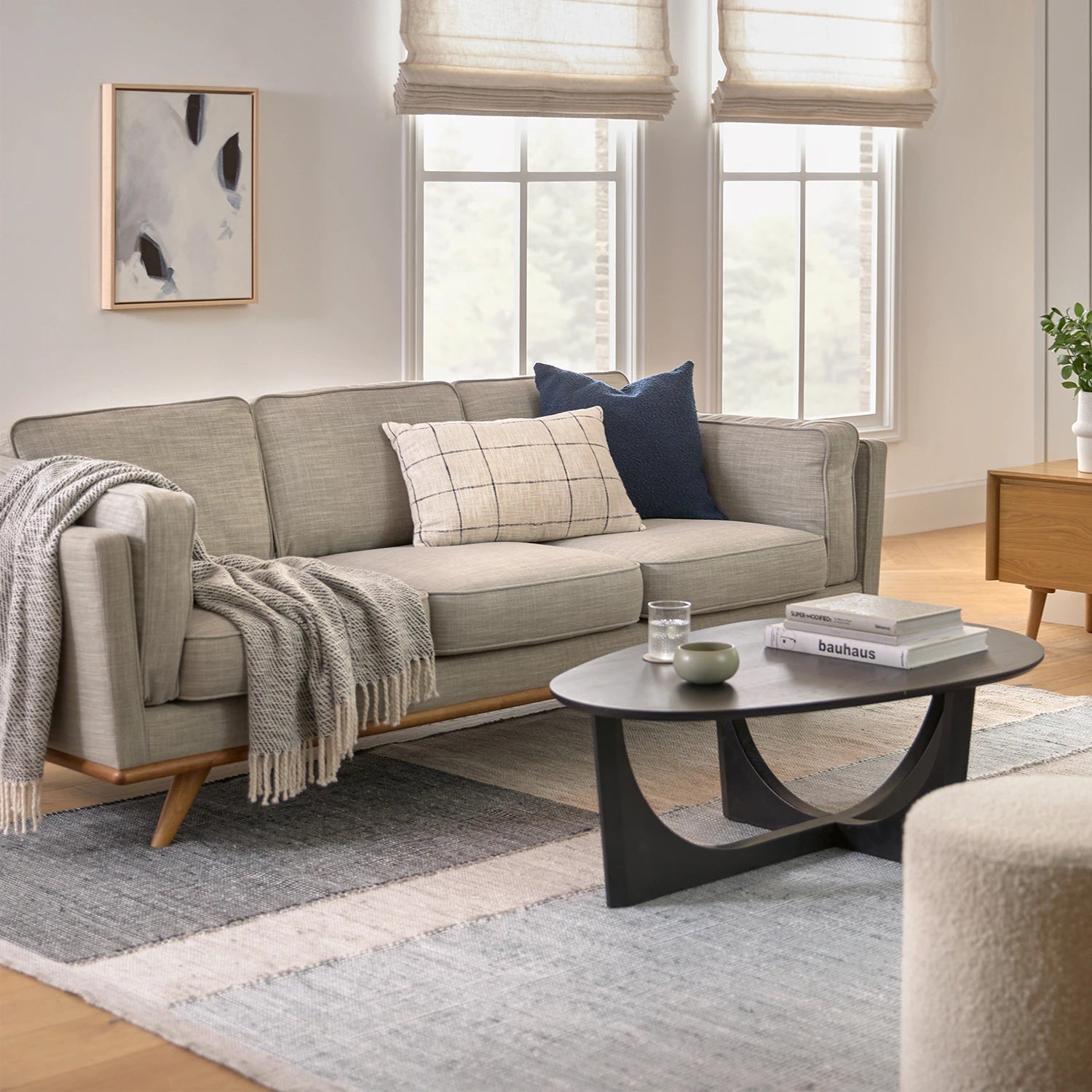 Timber 90" Sofa - From Where Finds - 