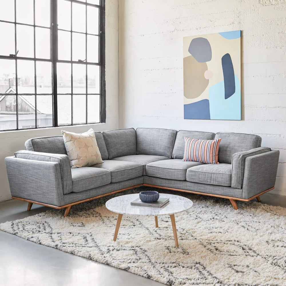 Timber 93" Corner Sectional - From Where Finds -