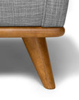 Timber 93 Corner Sectional Pebble Gray - From Where - 