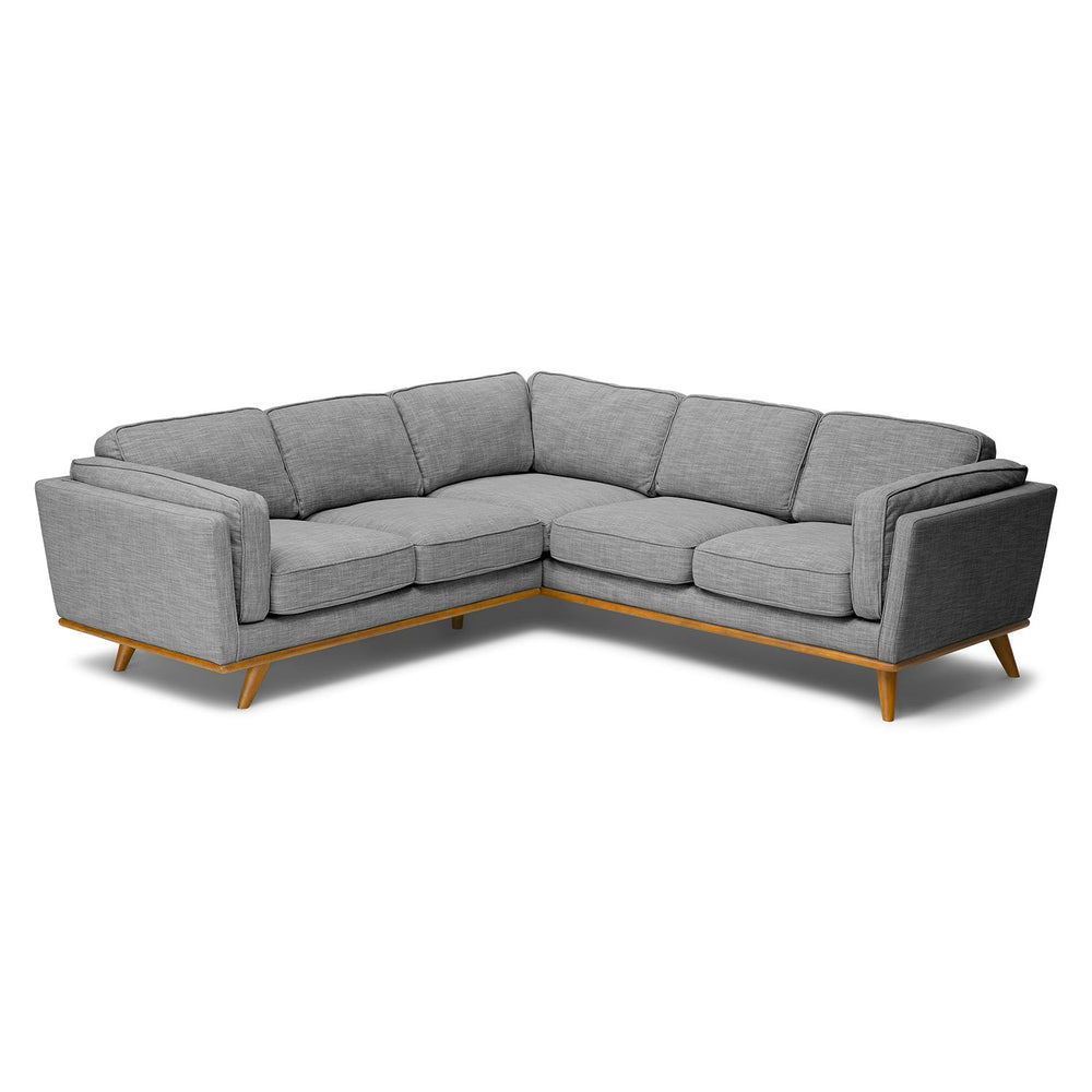 Timber 93 Corner Sectional Pebble Gray - From Where - 