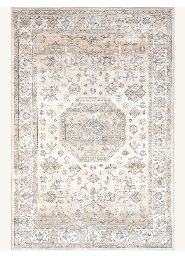 Timeless Charm Spill Proof Washable Rug - From Where Finds - 