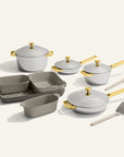 Titanium Pro Cookware + Bakeware Set (15 Piece) - From Where - 