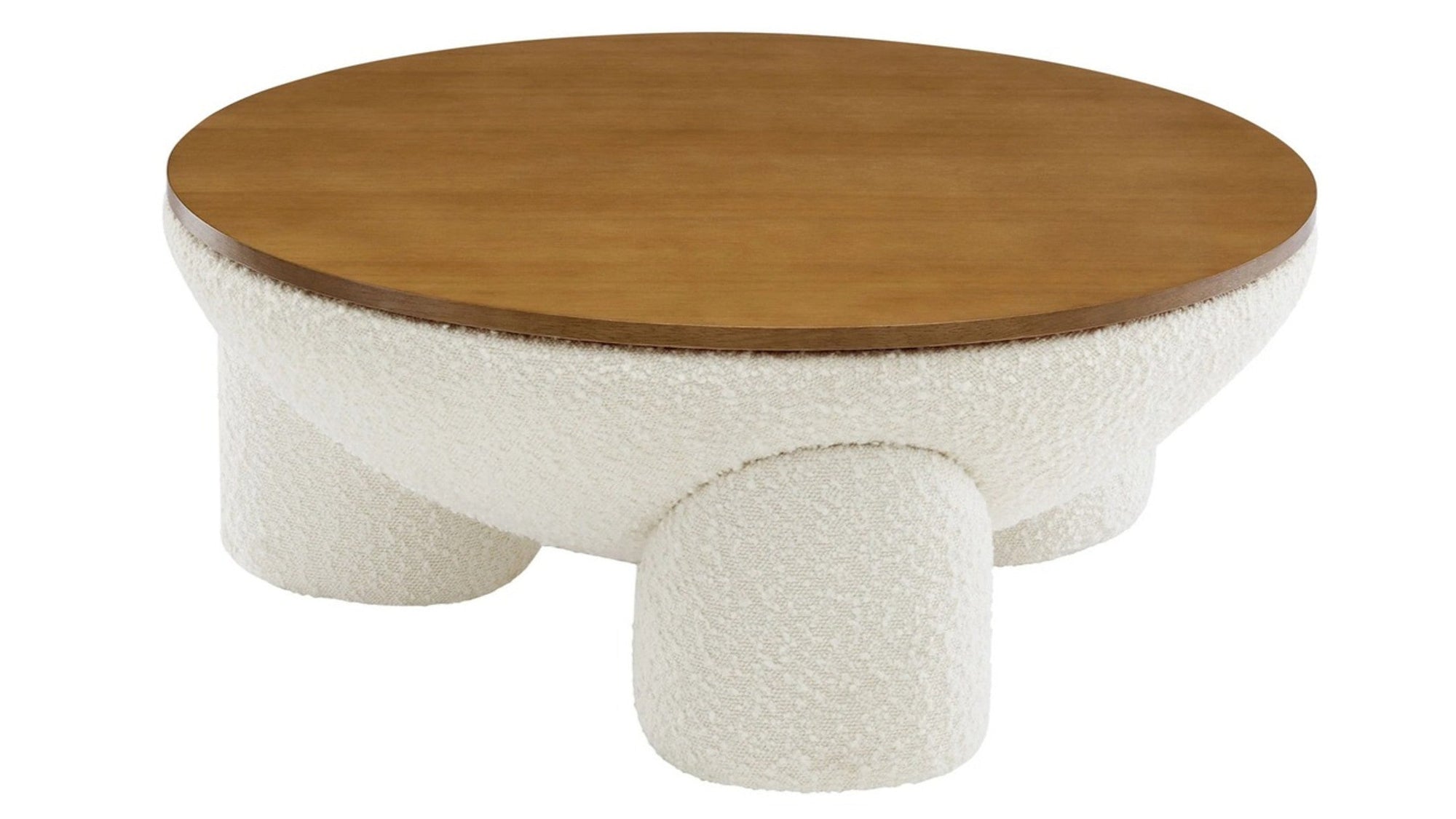Toby Boucle Coffee Table - From Where - 