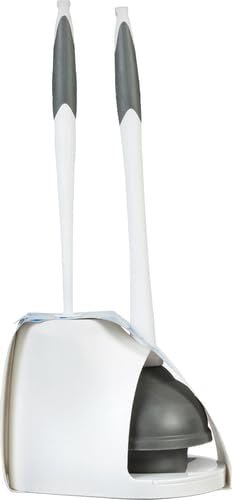 Toilet Bowl Brush &amp; Plunger Combo Set - From Where - 