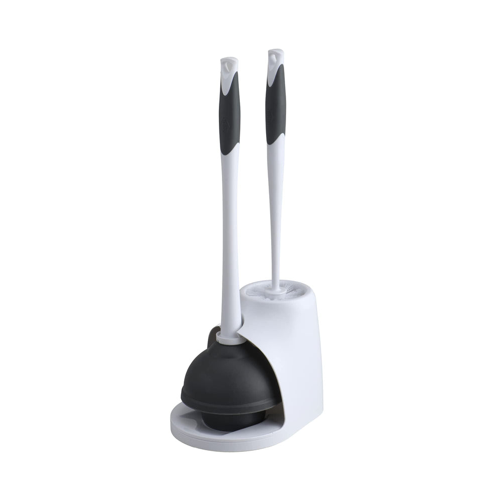 Toilet Bowl Brush &amp; Plunger Combo Set - From Where - 