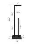 Toilet Paper Holder Stand with Marble Base - From Where - 