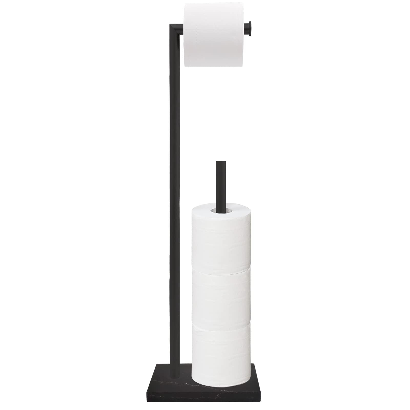 Toilet Paper Holder Stand with Marble Base - From Where - 
