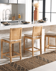 Tojo Cane Counter Stool - From Where Finds - 