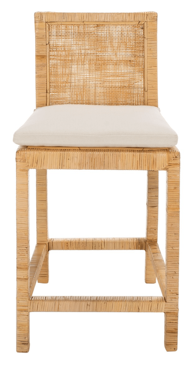 Tojo Cane Counter Stool - From Where Finds - 