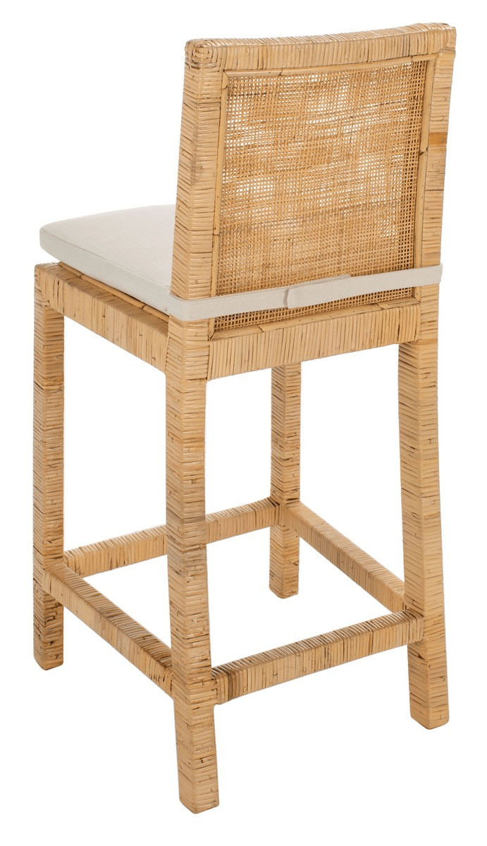 Tojo Cane Counter Stool - From Where Finds - 