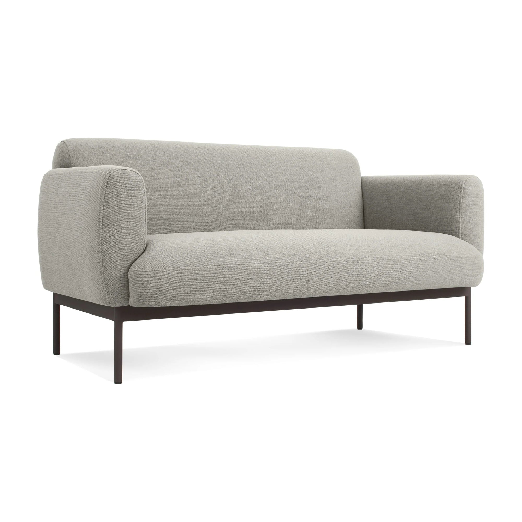 Tomato Velvet Studio Sofa - From Where - 