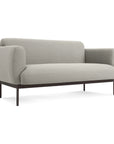 Tomato Velvet Studio Sofa - From Where - 