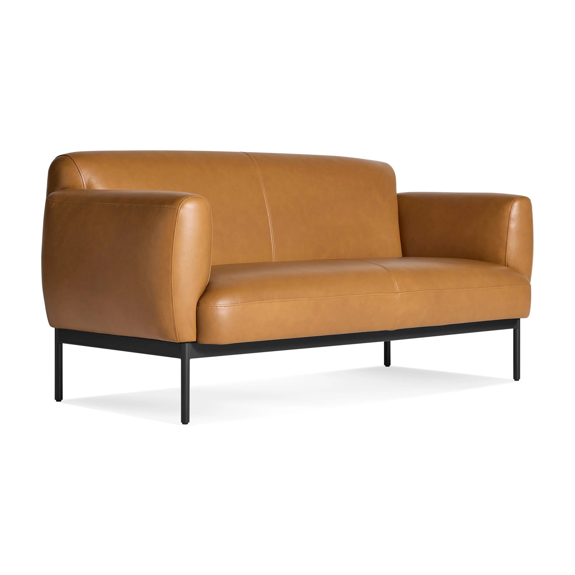Tomato Velvet Studio Sofa - From Where - 