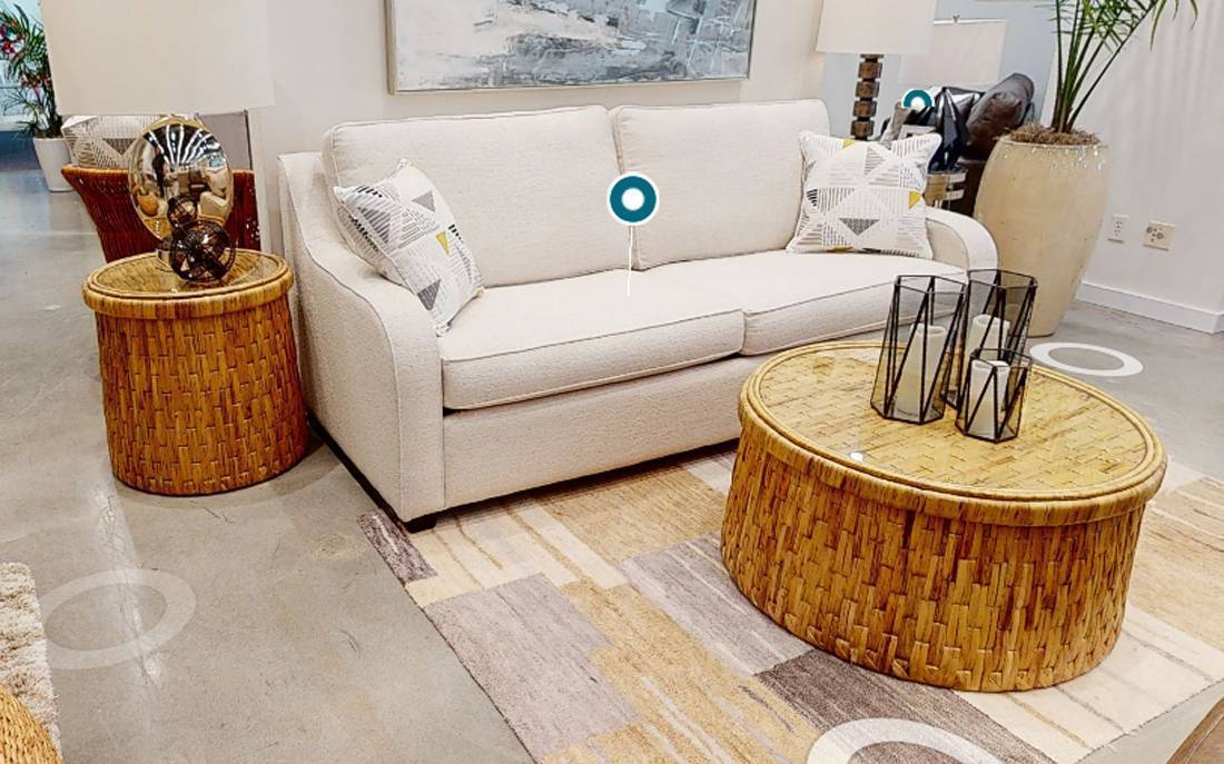Tonga Round End Table - From Where - 