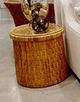 Tonga Round End Table - From Where - 