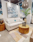 Tonga Round End Table - From Where - 