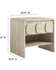 Toscana 1 - Drawer Nightstand - From Where Finds - 