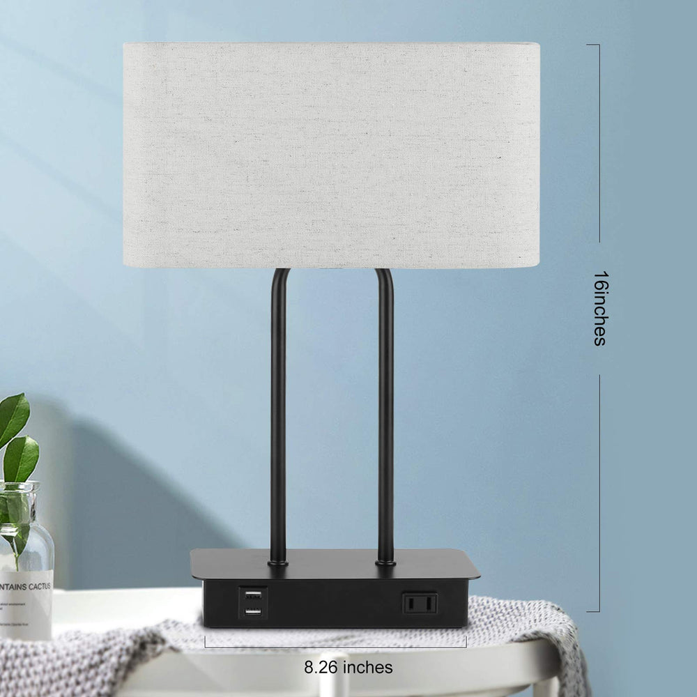 Touch Control Nightstand Table Lamp - From Where - 