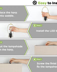 Touch Control Table Lamp (Set of 2) - From Where - 
