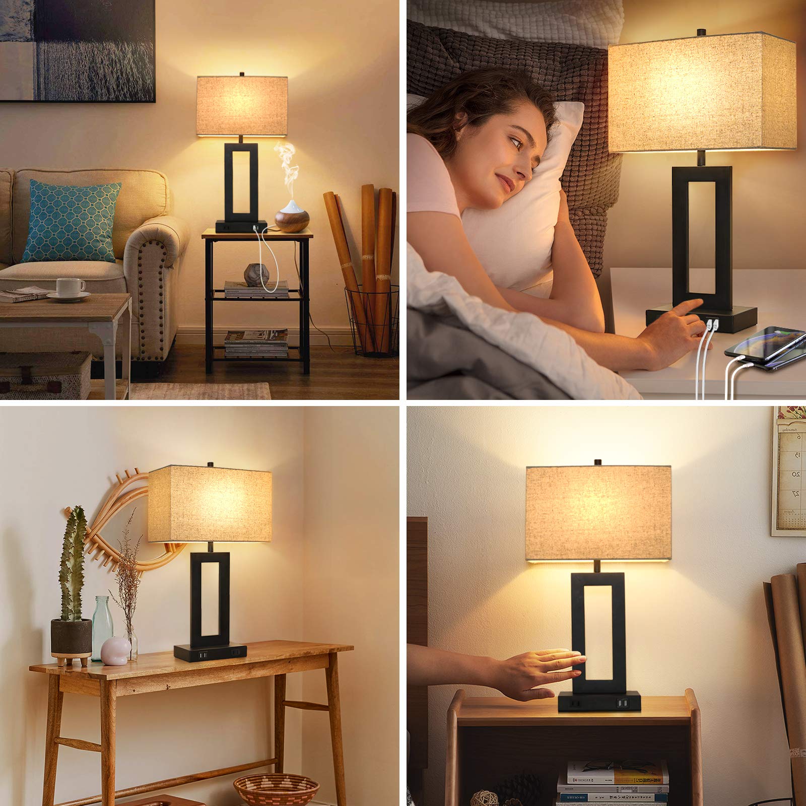 Touch Control Table Lamp (Set of 2) - From Where - 