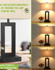 Touch Control Table Lamp (Set of 2) - From Where - 