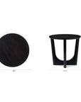 Tovi Side Table - Black - From Where - 