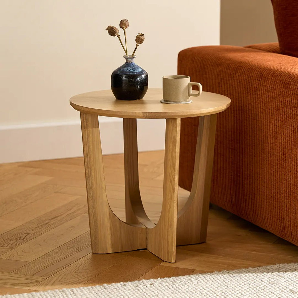 Tovi Wooden Side Table - From Where Finds -