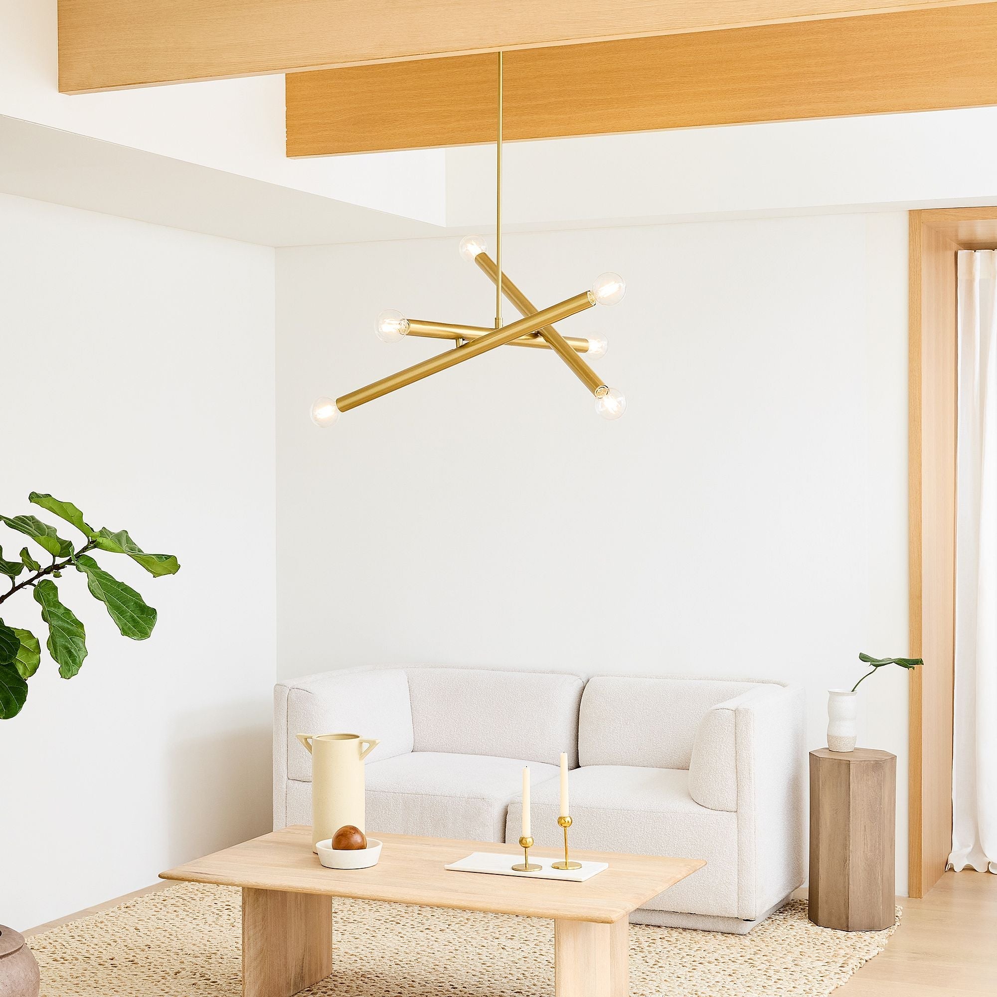 Trace Chandelier (30") - From Where Finds - 