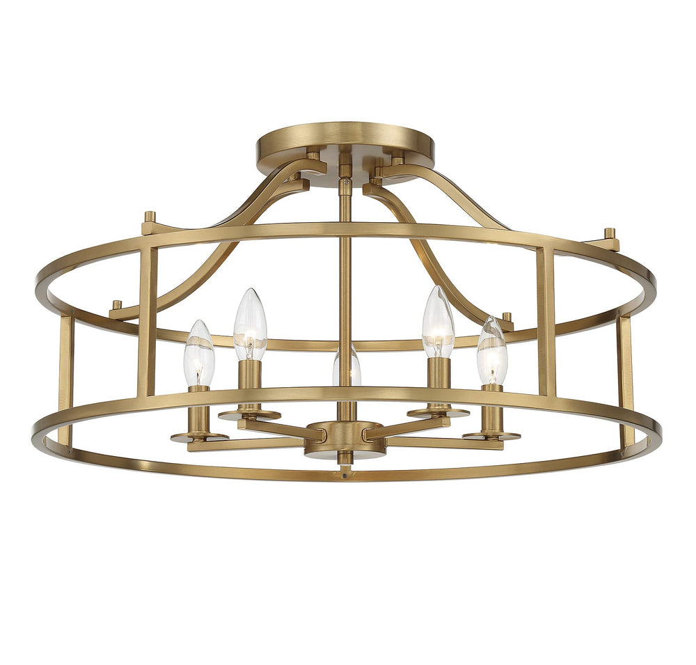 Traditional Drum - shaped Ceiling Light - From Where - 