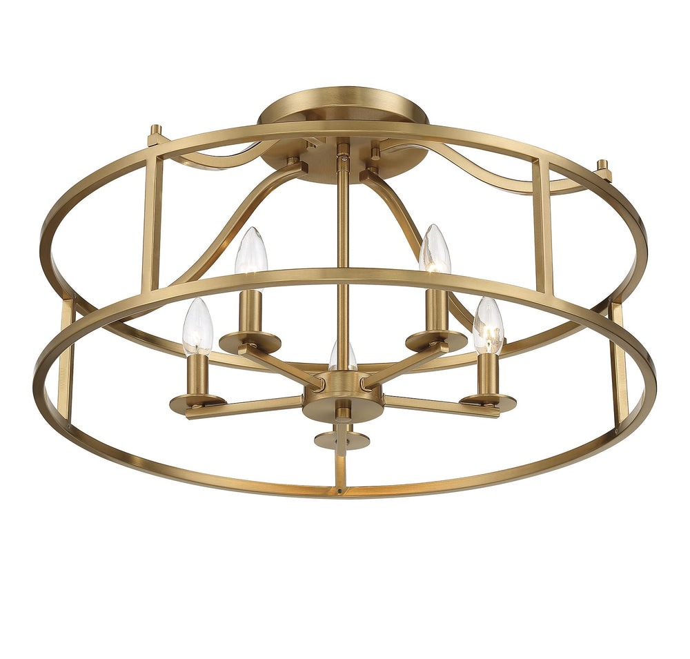 Traditional Drum - shaped Ceiling Light - From Where - 