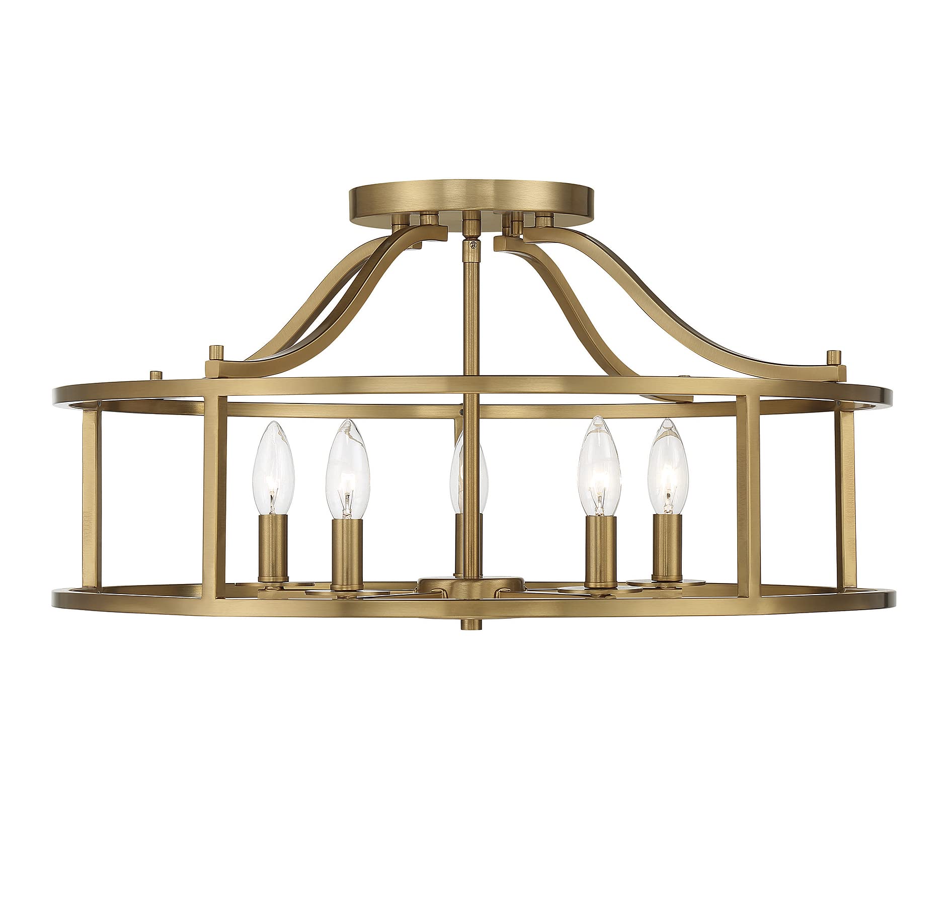 Traditional Drum - shaped Ceiling Light - From Where - 