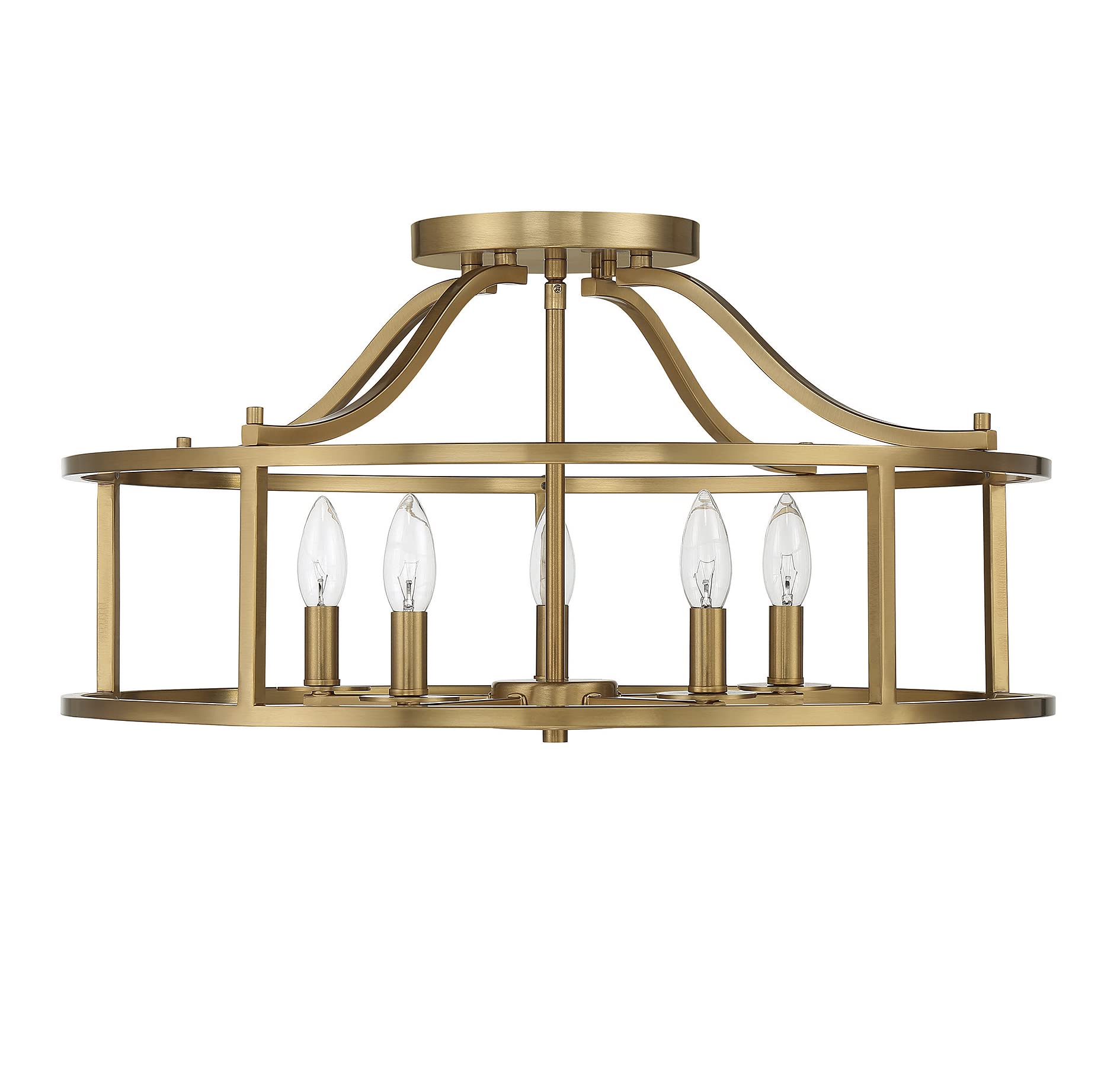 Traditional Drum - shaped Ceiling Light - From Where - 
