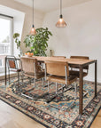Traditional Medallion Print Area Rug - From Where - 