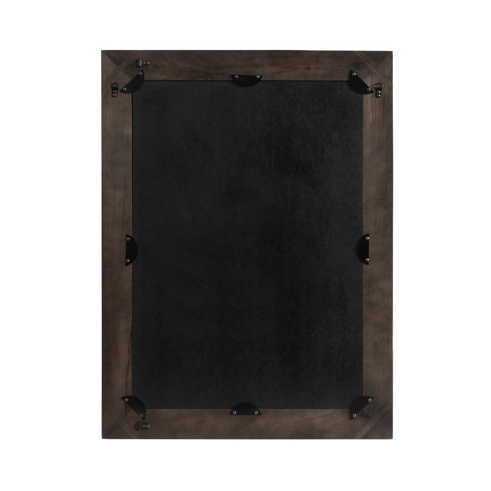 Traditional Rectangle Carved Wood Mirror - From Where - 