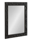 Traditional Rectangle Carved Wood Mirror - From Where - 