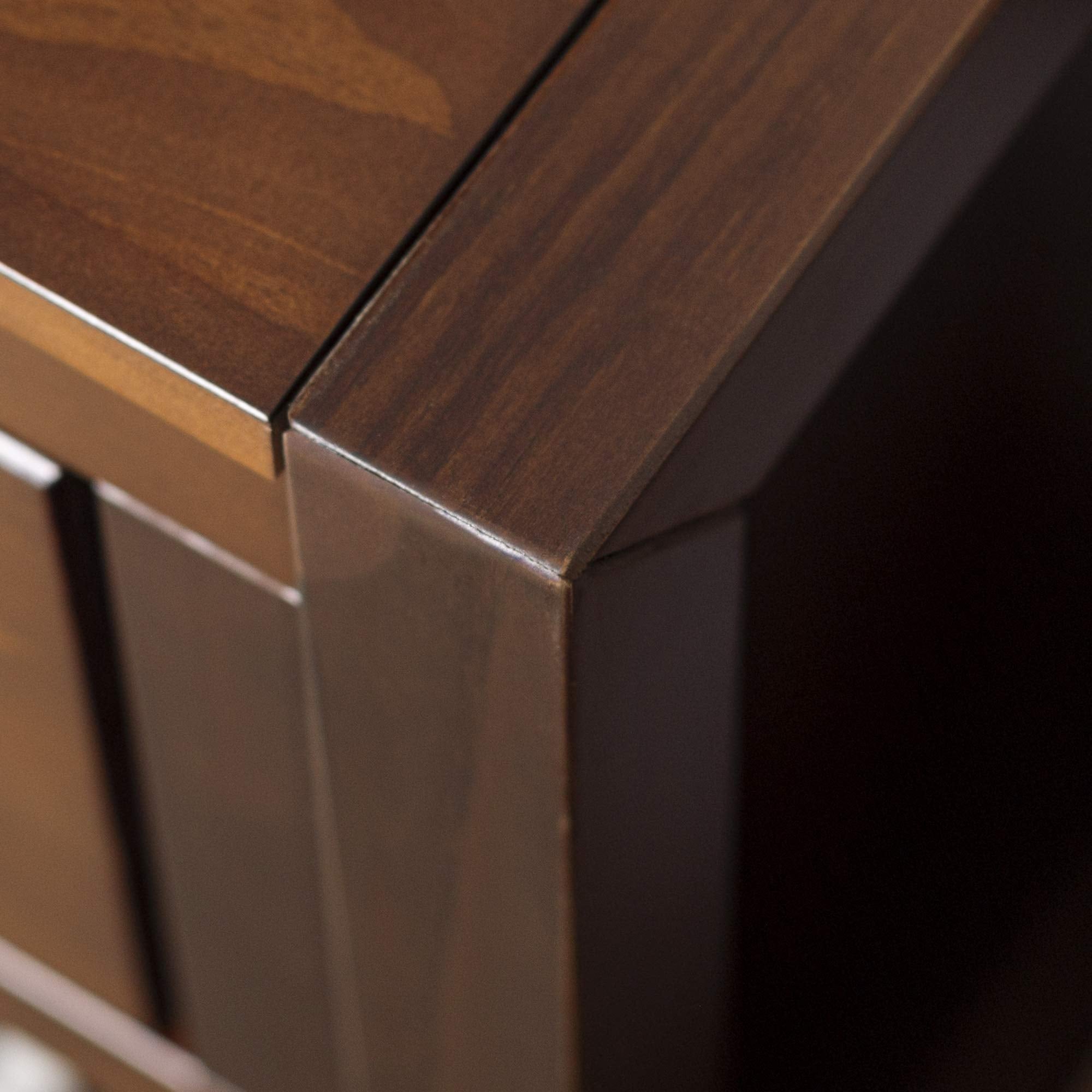 Traditional Wood Side Table - From Where - 
