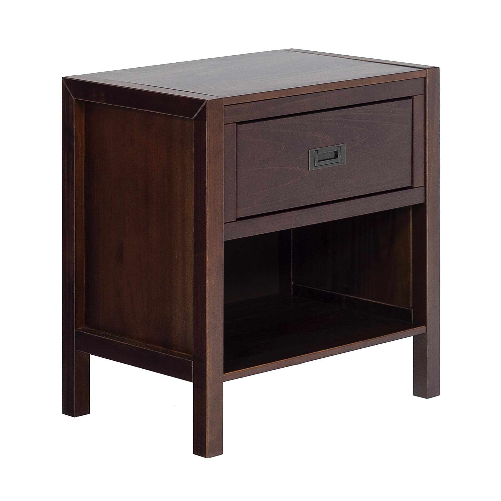 Traditional Wood Side Table - From Where - 