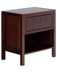 Traditional Wood Side Table - From Where - 