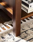Traditional Wood Side Table - From Where - 