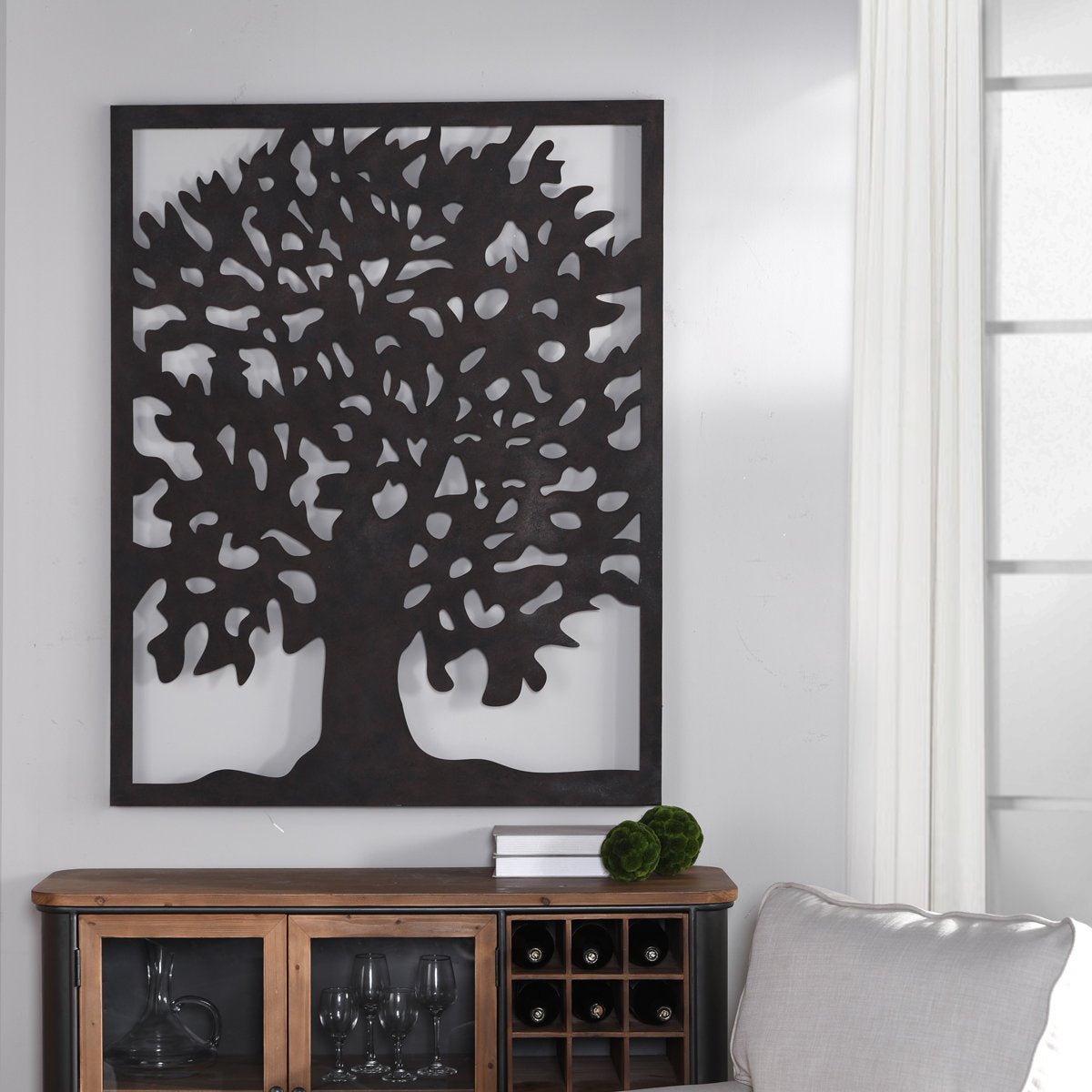 Tree Metal Wall Decor - From Where - 