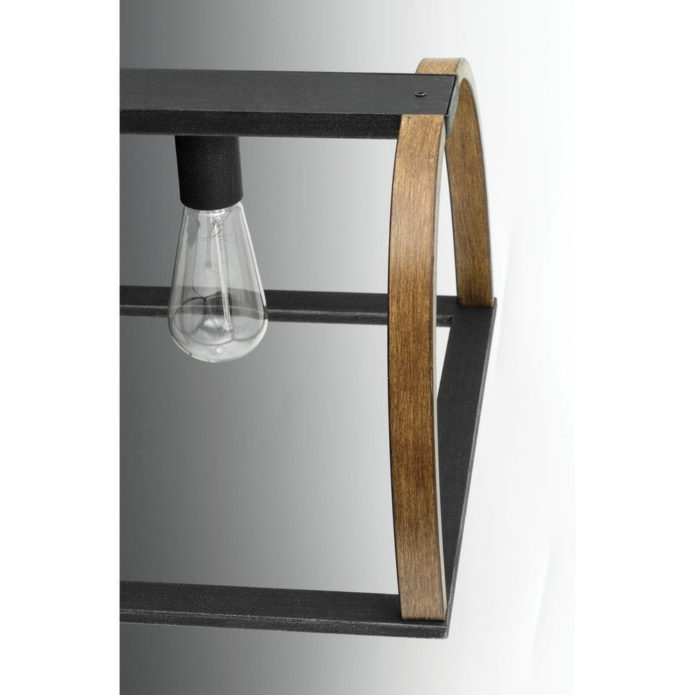 Trestle 4 - Light Iron Chandelier - From Where - 